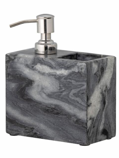 Maia Soap Dispenser, Grey, Marble
