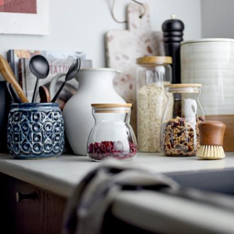 Maia Distributeur de savon, Gris, Marbre