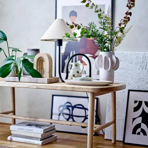 Majsa Tablett, Braun, Marmor