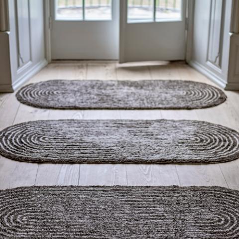 Zhina Tæppe, Brun, Bomuld