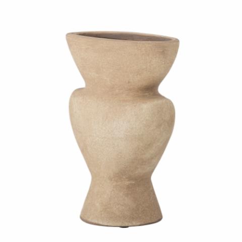 Cristel Deco Vase, Nature, Terracotta