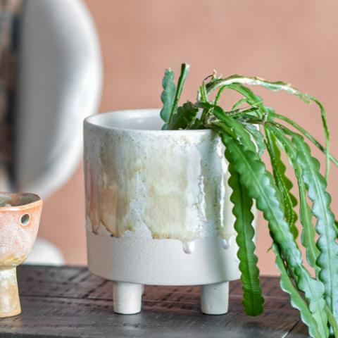 Imoa Pot de fleurs, Nature, Grès