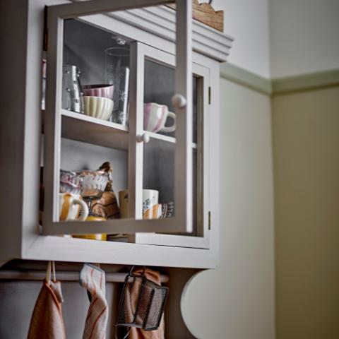 Pilu Kabinett, Grau, Tannenholz