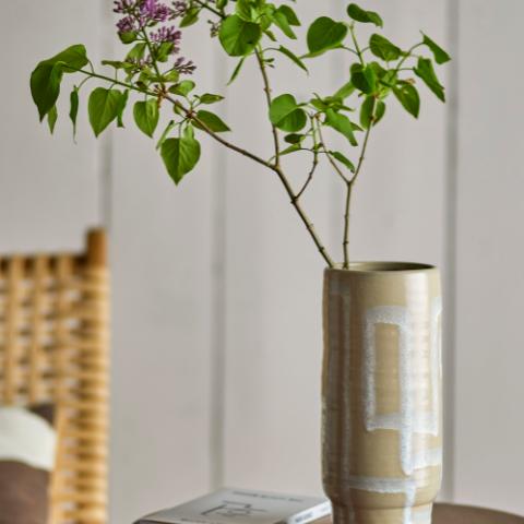 Vefa Deko-Vase, Natur, Terrakotta