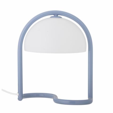 Favour Table lamp, Blue, Acrylic