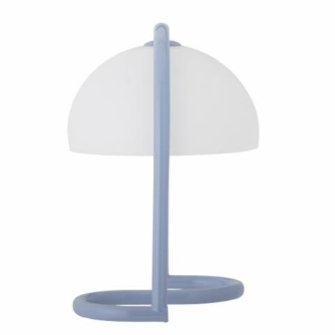 Favour Table lamp, Blue, Acrylic