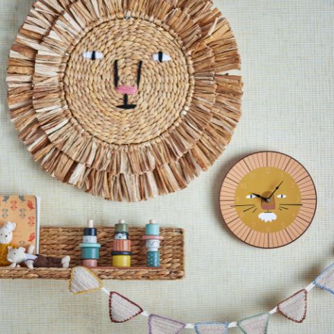 Harrison Horloge murale, Marron, MDF