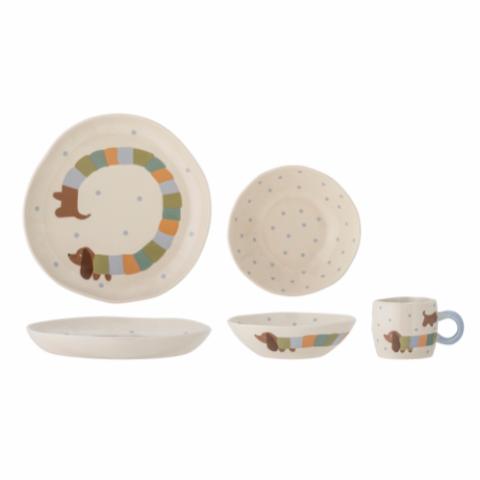Charlie Tableware Set, Multi, Stoneware