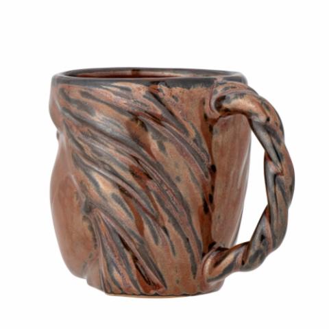 Reeha Mug, Marron, Grès