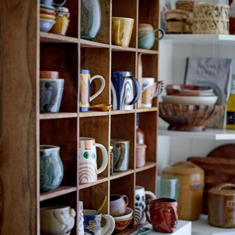 Reeha Mug, Marron, Grès