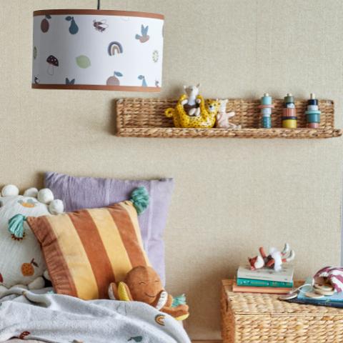 Agnes Abat-jour, Marron, Bambou