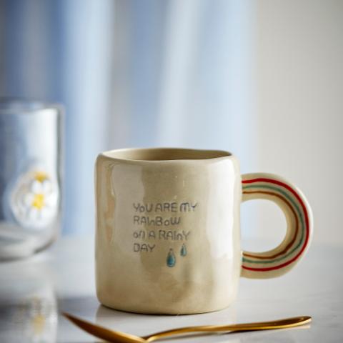 Cloudy Cup, Nature, Stoneware