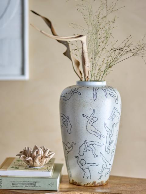Adah Vase, Nature, Grès