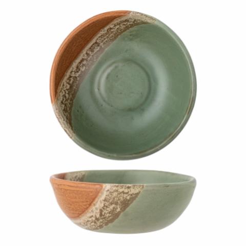 Paula Bowl, Green, Stoneware