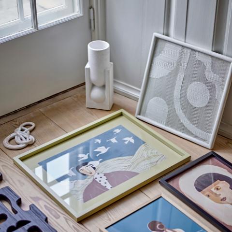 Patina Wall Decor, White, Polyresin