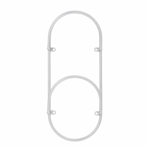 Carlton Porte-revues, Argent, Métal