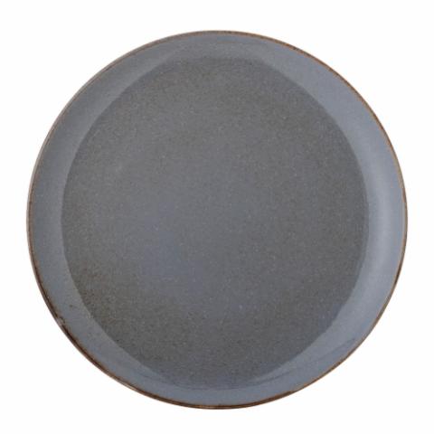 Sandrine Plate, Grey, Stoneware