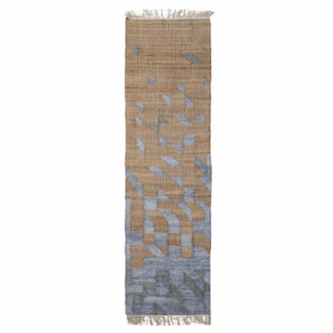 Vikka Tapis, Blue, Jute
