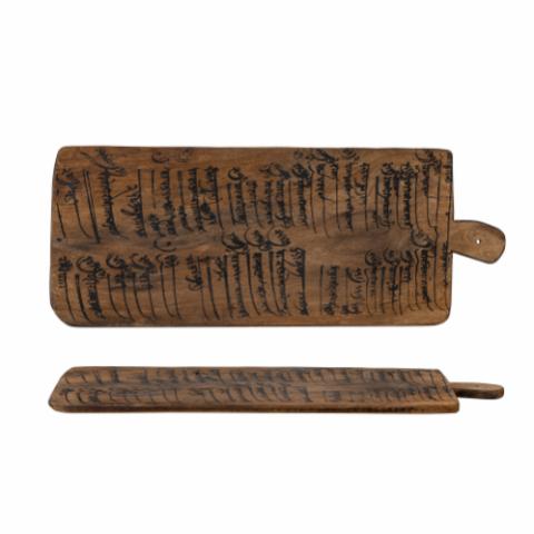 Gratia Tablett, Braun, Recyceltes Holz