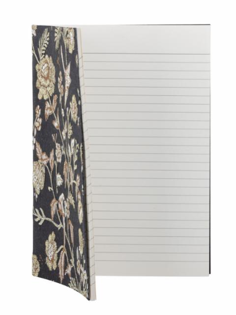 Celestina Notebook, Black, Paper