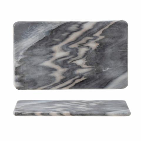 Maribel Cutting Board, Grey, Marble