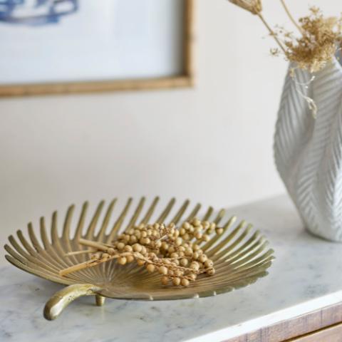 Lillie Tray, Brass, Aluminum