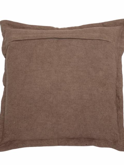 Maisa Cushion, Brown, Cotton