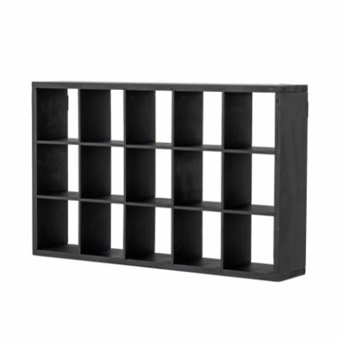 Olinn Shelf, Black, Firwood