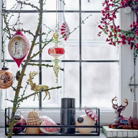 Filula Photophore, Noir, Verre