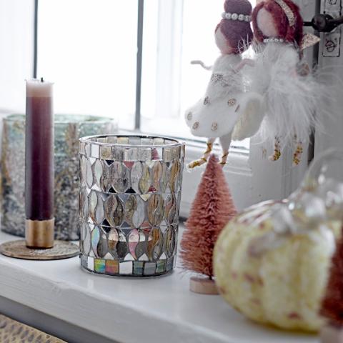 Liuka Ornament, White, Wool