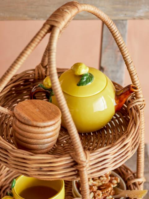 Limone Teapot, Yellow, Stoneware