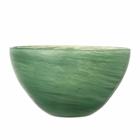 Esmaralda Skål, Grøn, Glas
