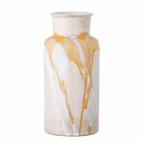Savana Vase, Yellow, Stoneware