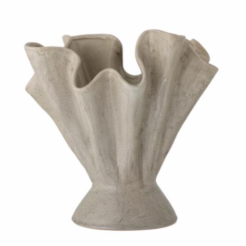 Plier Vase, Nature, Grès