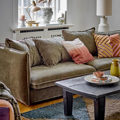 Heikki Assiette de service, Multicolore, Grès