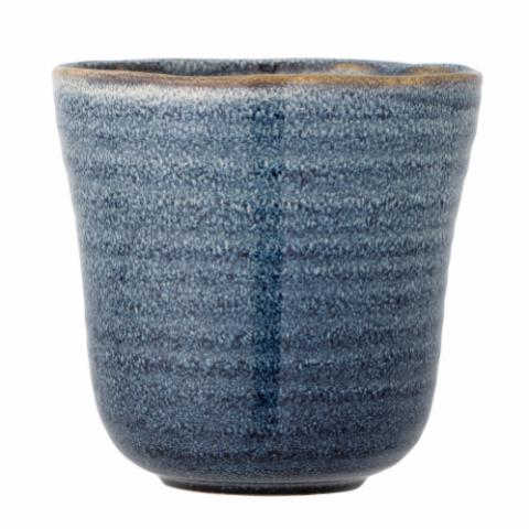 Heath Flowerpot, Blue, Stoneware