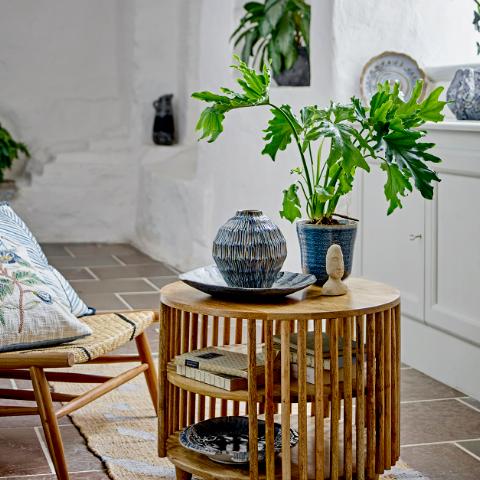 Heath Pot de fleurs, Blue, Grès