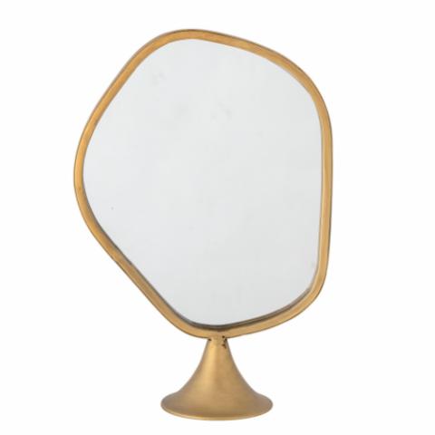 Ania Table mirror, Brass, Métal