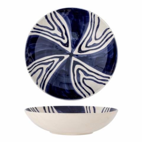 Shama Bowl, Blue, Stoneware
