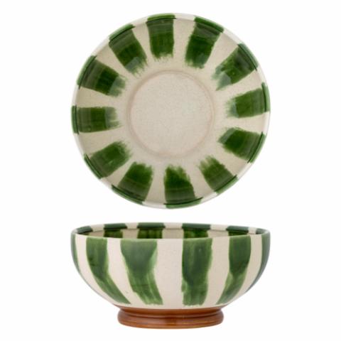 Shakti Bowl, Green, Stoneware