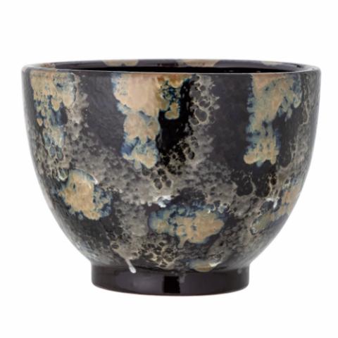 Sayed Flowerpot, Blue, Stoneware