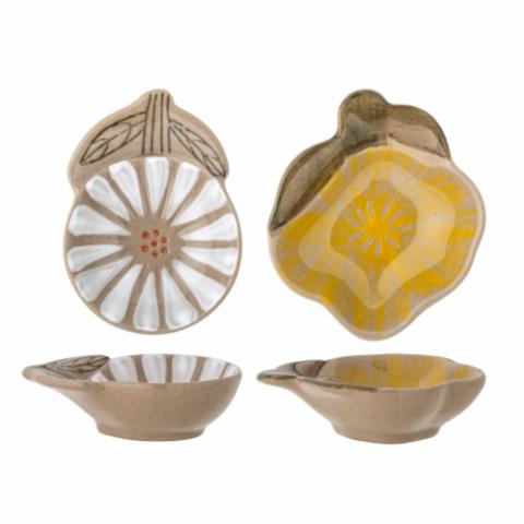 Souline Bowl, Yellow, Stoneware