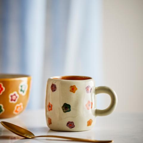 Addy Cup, Multi, Stoneware