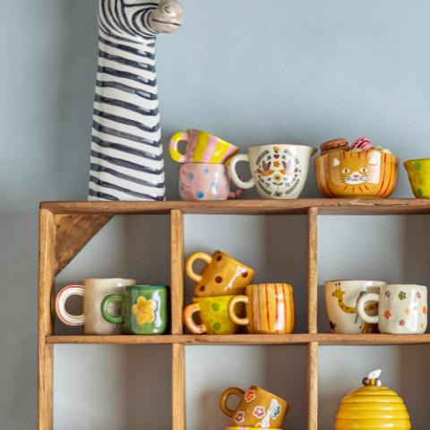 Addy Tasse, Multicolore, Grès