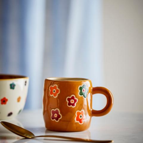 Addy Cup, Multi, Stoneware