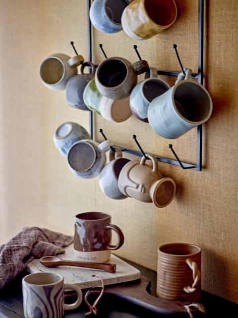 Ninka Mug, Grey, Stoneware