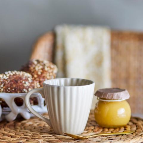 Latina Cup, Nature, Stoneware