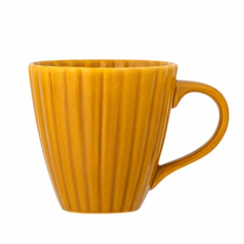 Latina Mug, Yellow, Stoneware