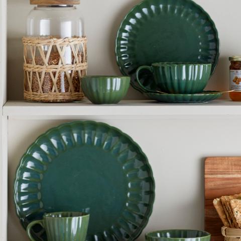 Latina Tasse, Verte, Grès