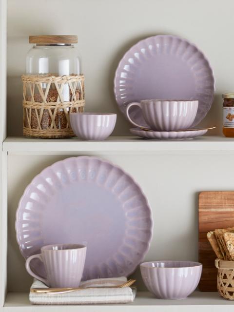 Latina Bowl, Rose, Stoneware